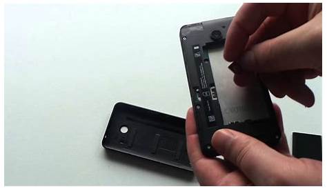 Nokia Lumia 635 / 630 Remove, replace Back cover Battery Insert Sim