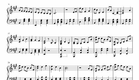 NOKIA Sheet music for Violin, Cello (Mixed Quartet)