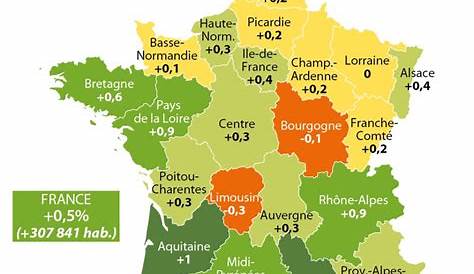La répartition géographique de la population en France - Momes.net