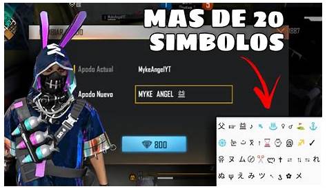 MÁS DE 100 NOMBRES UNICOS PARA QUE USES en FREE FIRE 🔥 NOMBRES INSANOS