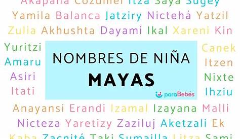 8 nombres mayas para bebés