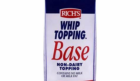 Rich's Non Dairy Whip Topping 907g - Dainty Food Australia