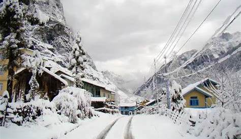 North Sikkim में बर्फबारी के साथ सर्दी ने दी दस्तक, फोटोज देख सिहरन का