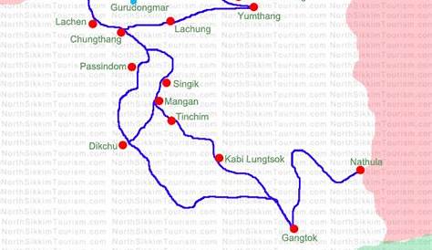 Sikkim Tourist Maps Sikkim Travel Maps Sikkim Google Maps Free Sikkim Maps