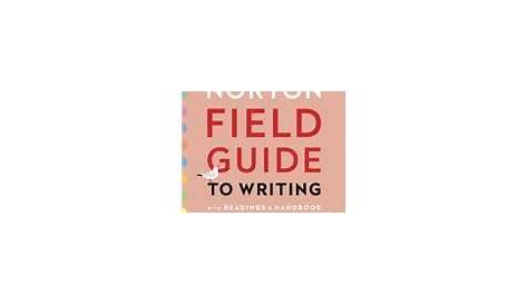 Norton Field Guide To Writing 6Th Edition Pdf Free Download