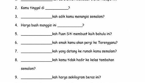 Kata Tanya Bahasa Melayu Tahun 3 / Topbooks Ilmu Didik Modul Tuisyen