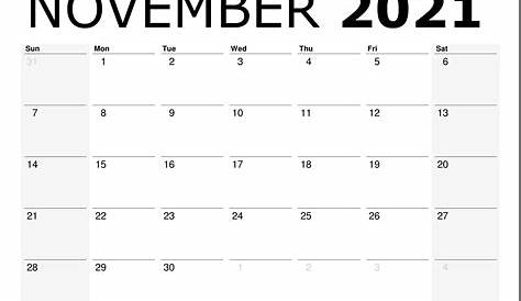 November 2021 Calendar Desktop Wallpaper | Marketing Calendar 2021