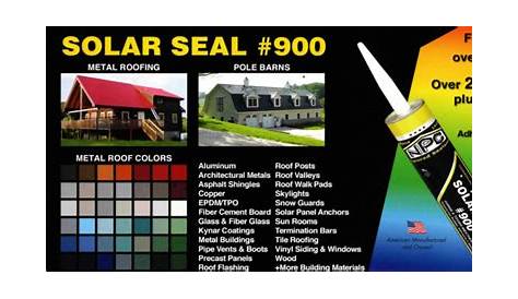 NPC 900 Solar Seal Caulking/Sealant (Multiple Colors) Www