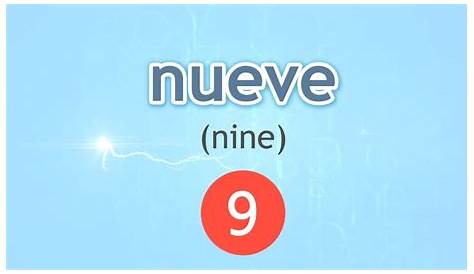 How to pronounce Nueve in Spanish - YouTube