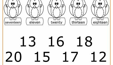 Linea dei Numeri da Stampare (fino a 10, 20, 50 e 100) | Numeri