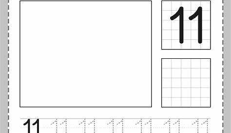 Número 11 - Hago mi TareaHago mi Tarea | Números preescolar