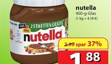 nutella 450-g Glas Angebot bei Famila Nord Ost