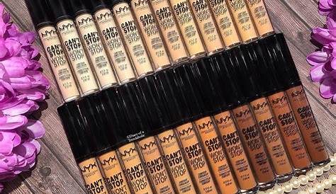 NYX Cosmetics Can't Stop Won't Stop Concealer Review & Demo | Nyx