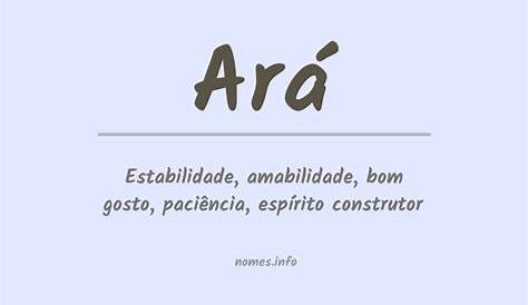 Arar - Dicio, Dicionário Online de Português