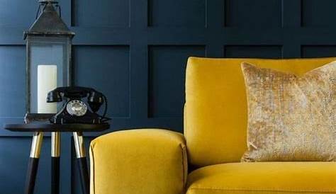 Objet Bleu Et Jaune 1001 + Idées Créer Une Déco En Conviviale