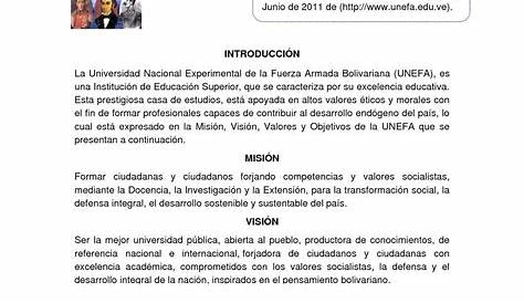 REQUISITOS PARA INSCRIBIRSE EN LA UNEFA