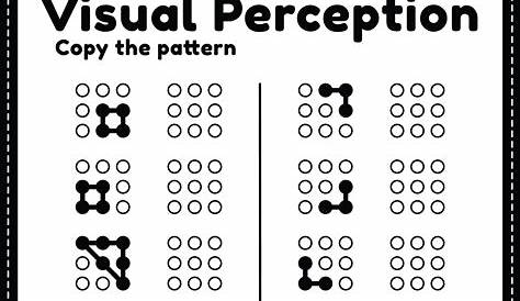 Visual Perceptual Activity Worksheets Chicago Occupational Therapy