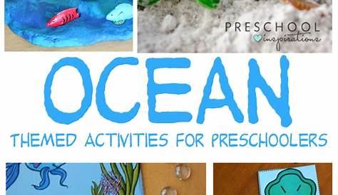 Ocean Theme Activities For Kindergarten Preschool That Kids Love Preschool Inspirations