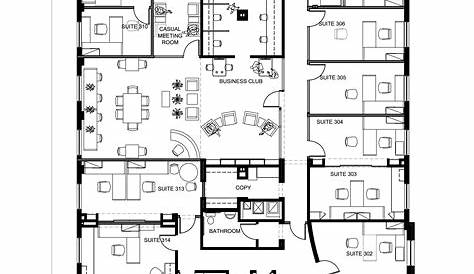 Office Floor Plan Small office design, Office floor plan, Office layout