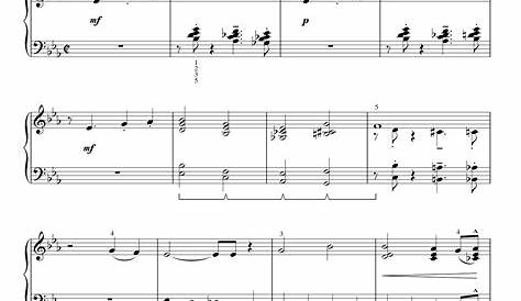 When The Saints Go Marching In (Theme and Variations) sheet music for