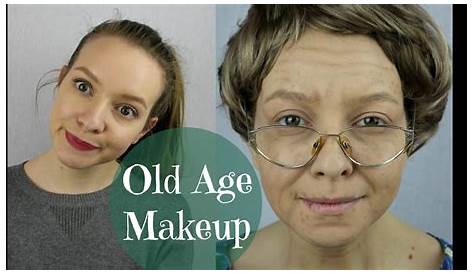 How To Create Old Lady Makeup Tutorial Pics