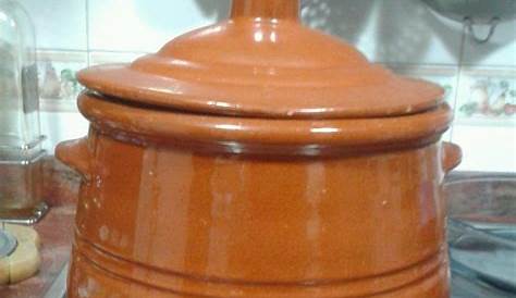 MXL Cacerola de cerámica con Tapa de Vidrio Olla de Barro Hecha a Mano