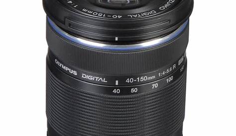 Olympus 40 150 F4 56 R mm M.Zuiko ED 5.6 Zoom Lens (Siyah
