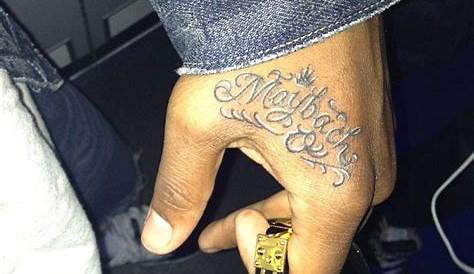 Omar Epps Hand Tattoo Pin On