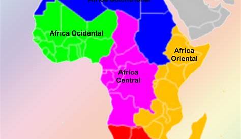 Trabalho De Geografia Continente Africano Mapa Do Continente Africano