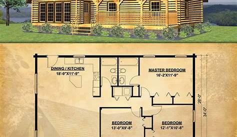 Guest House Plans, Small Cottage House Plans, 2 Bedroom House Plans