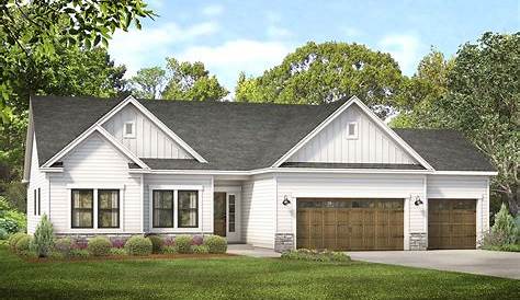 Traditional Style with 3 Bed, 4 Bath, 2 Car Garage - Plan 66143
