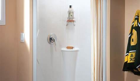 Stunning One Piece Shower Units to Your Bathroom : Wonderful One Piece