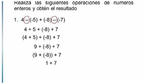 Numeros Enteros Y Proporciones Ejemplos Resueltos De Matematica 7 - Vrogue