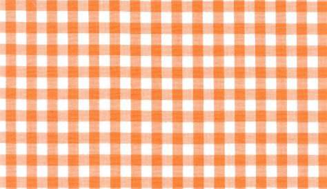 Orange and White Gingham Fabric | Gingham fabric, Fabric wallpaper