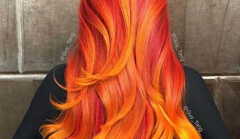 Orange And Yellow Hair 857 Best & Images On Pinterest Colourful