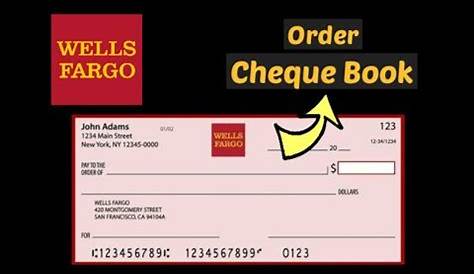 wells fargo check ordering