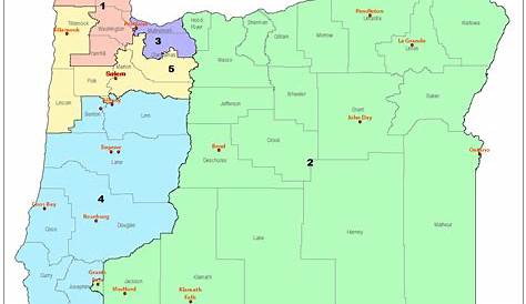 Oregon Legislature OKs new US House, legislative district boundaries on