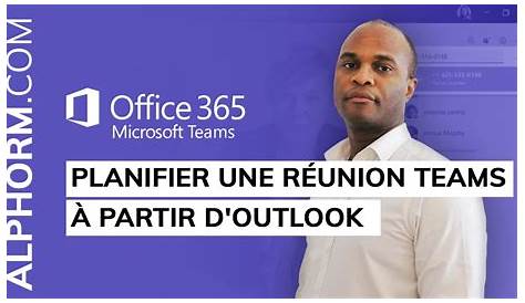 Gérer mes rendez-vous et réunions avec Outlook | Coursinfo.fr