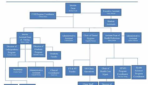 Organizational Chart UAMS College of Nursing