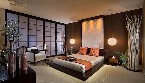 Modern Oriental Design Bedroom