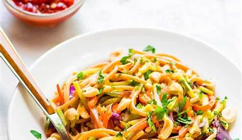 Oriental Noodle Salad Dressing Recipe Spicy Asian Feelgoodfoodie