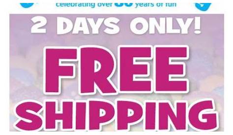 Oriental Trading: FREE Shipping on Any Purchase!