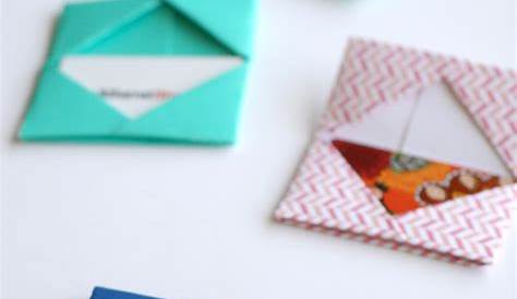 HOW TO MAKE AN ORIGAMI GIFT CARD HOLDER — Gathering Beauty