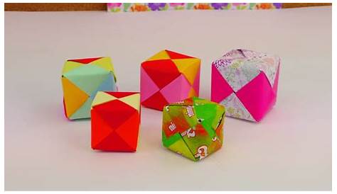 Mit Origami-Papier basteln: die beste Origami Faltanleitung - Archzine.net