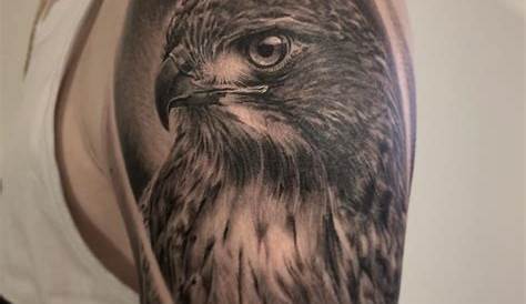 Black hawk tattoo | Hawk tattoo, Tattoos, Word tattoos