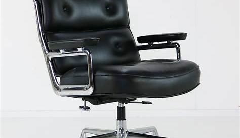 Black Herman Miller Original Eames EA335 Office Chair Castor Base For