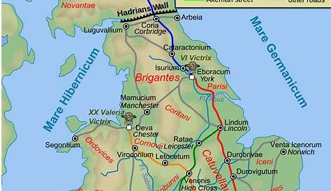 Roman Britain map reveals the ancient roads built 2,000 years ago that