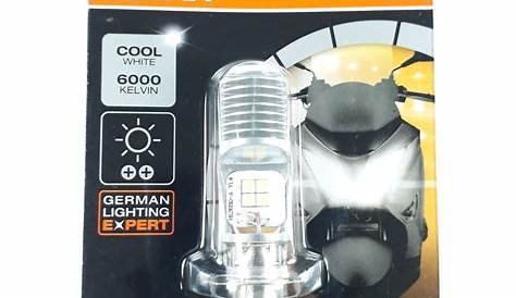 Osram Led Headlight For Motorcycle 2X Universal Motorbike LED Front Spot