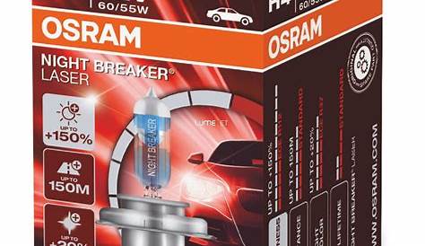 Osram Night Breaker Laser H4 Lumens Next Generation breaker