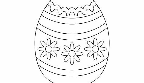 Osterei | Super Coloring | Egg coloring page, Coloring easter eggs